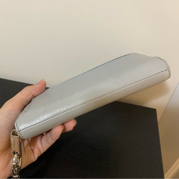 Fossil grey-blue leather wallet (phone wallet) - Picture 6 of 16